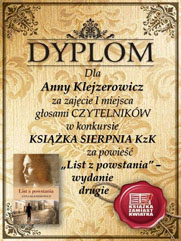 List z powstania - książka sierpnia 2018